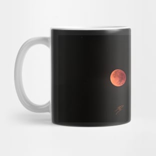 Super Blue Blood Moon and Star Field Mug